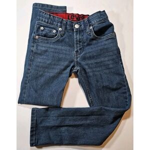 Levi's 511 Jeans Boys 8 Blue Denim Slim Flex Stretch Straight Leg